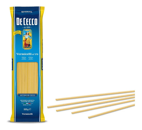 Fideos De Cecco Vermicelli N° 170 500 Gr. 