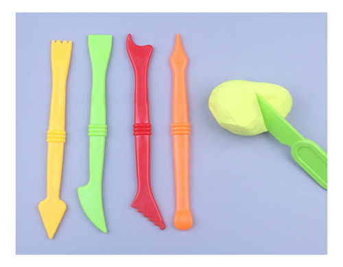Conjunto Ferramentas Para Massinha Modelar: Moldes, Rolos E