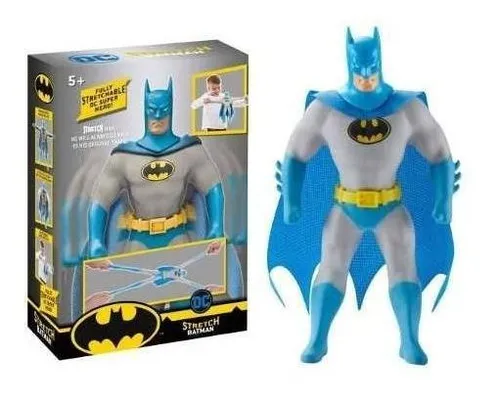 Stretch Muñeco Batman Estirable Grande 30 Cm