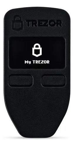 Trezor One Hardware Bitcoin Wallet Usdt Eth Billetera Black