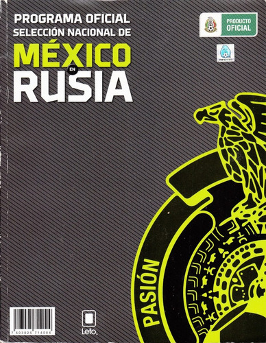 Programa Oficial Selección Nacional De México En Rusia