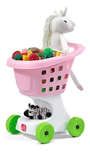 Step2 Little Helper's - Carrito de compras para niños, tienda de  comestibles, juguete de juego de simulación para niños pequeños a partir de  2 años