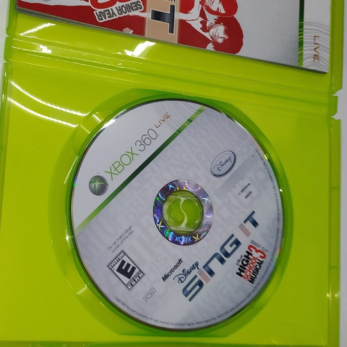 Longaniza Games.. Xbox 360 Sing It High School Musical (Usado)