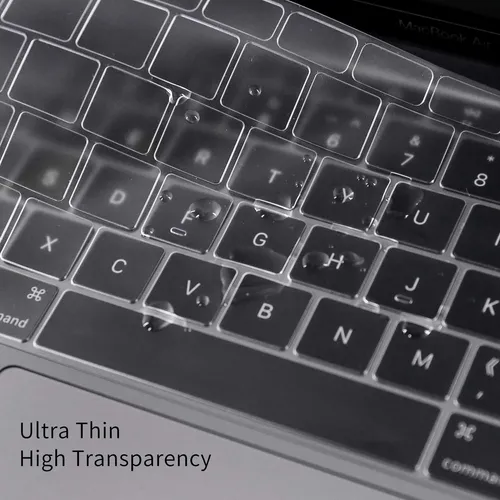 Protector De Teclado Para Macbook Air 13 A1932 Transparente