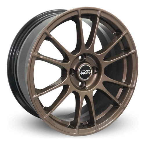 Rodas Scorro S251 Ford Ka/fiesta Aro 17 4x108 (jogo) + Bicos Cor Bronze