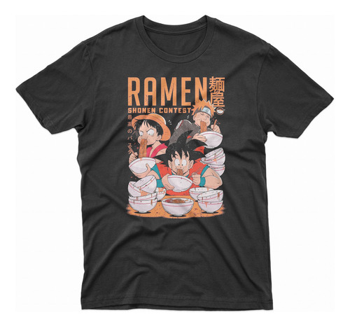 Playera Dragon Ball /one Piece / Naruto - Ramen