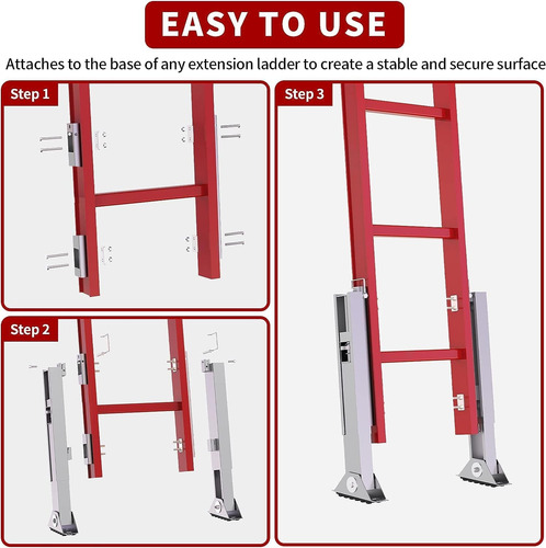Par De Niveladores De Escalera Para Escalera De Extensión, N