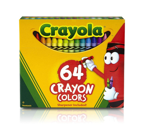 Crayola Crayones 64 Unidades Crayon Educando
