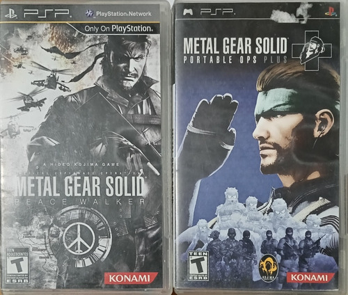 Metal Gear Para Psp  (Reacondicionado)
