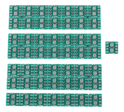 Adaptador Sop8 Ssop8 Tssop8 Smd A Dip8, 0.65/1.27 Mm Pcb, 50