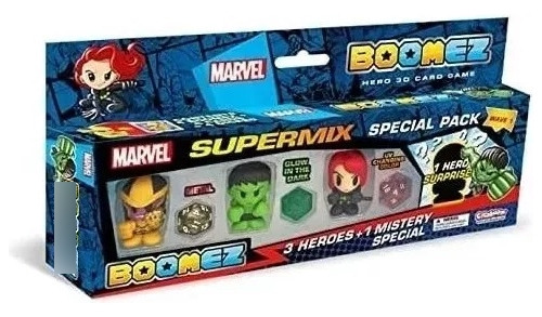 Figuras Marvel Boomez X4 C/brillo En La Oscuridad! Original