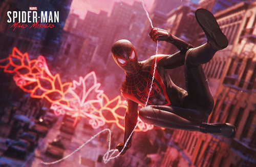 Pôster Gigante - Spider-man Miles Morales