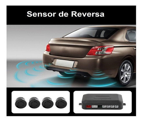 Sensor De Retroceso De Auto O Camioneta De 4 Puntos 