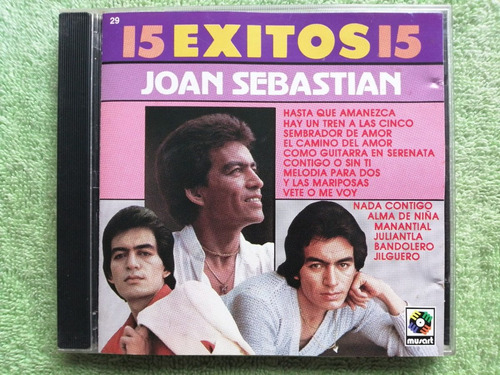 Eam Cd Joan Sebastian 15 Exitos 1984 Sus Primeras Canciones 