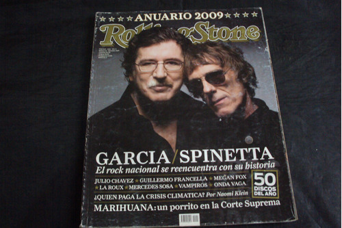 Rolling Stone # 141 - Tapa Charly Garcia Y Spinetta