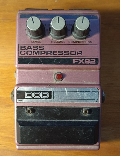 Pedal Compresor De Bajo Dod Fx82