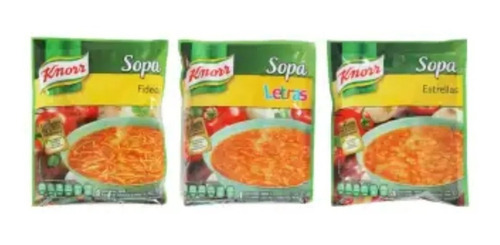Knorr Sopas Surtidas 10 Piezas De 115 G Msi