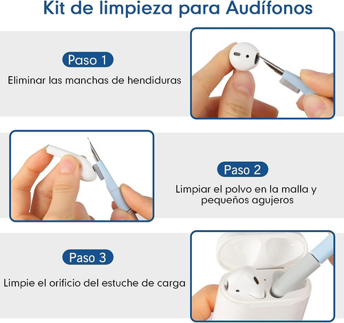 Kit Portatil Cepillo Limpiador Teclado Tablet Multiusos