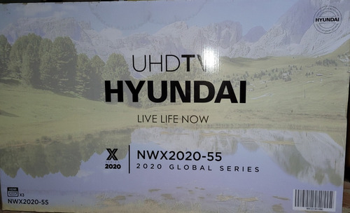 Imagen 2 de 6 de Tv Smart Hyundai 55 4k Ultra Hd Tv Nwx2020-55 Global Serie