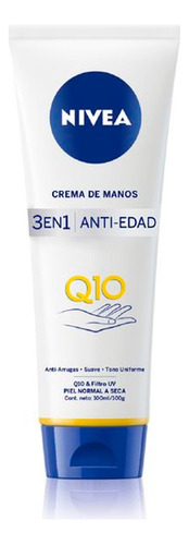 Crema De Manos Q10 3en1 Antiedad 100ml Nivea
