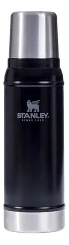 Termo Stanley 600 Ml Con Tapón Cebador Precisión 360 Color Negro