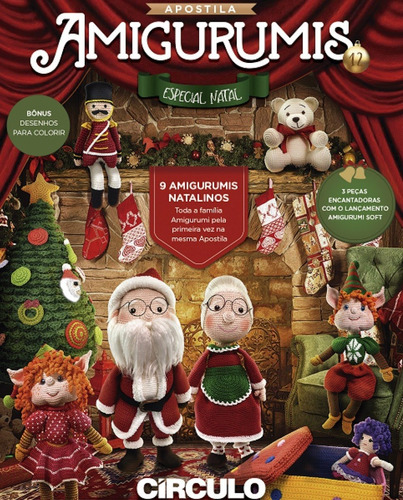 Revista Apostila Amigurumis - Número 12 Natal