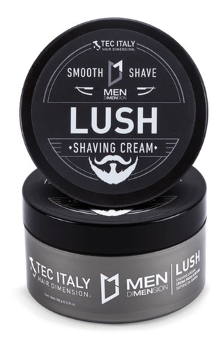 Crema Para Rasurar Lush Tec Italy 180g Men Shaving Cream