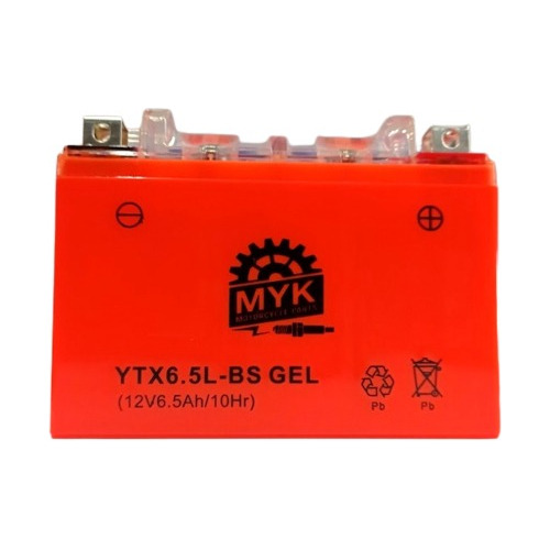 Bateria Gel Myk Ytx6.5 Lbs B. Classic 12v 6.5ah - Gkmotos.uy