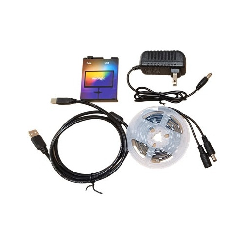 Cinta Luz Led Usb Ambilight-kit 5050 Rgb Color Para Pc