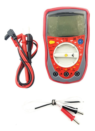 Multimetro Tester Digital Ja 33c 750v 10a