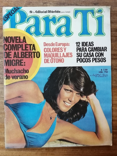 Revista Para Ti - Nº 2746 -  Febrero Año 1975