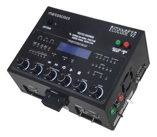 Simulador De Central Ecucode V2 Ecu Injetor Sinal Modulo Uce