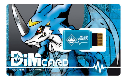 Set De 3 Dim Cards Agumon/gabumon/veemon
