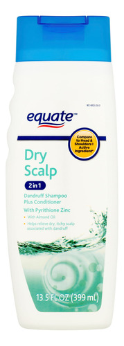  Equate Dry Scalp 2 En 1 Champú Anticaspa Más Acondicionador