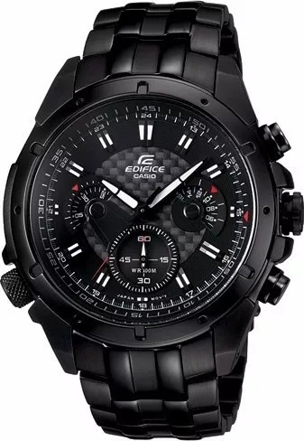 Reloj Casio Edifice Ef-535bk-1av Cronografo 535bk