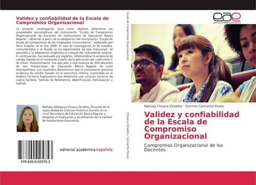 Libro: Validez Y Confiabilidad De La Escala De Compromiso De