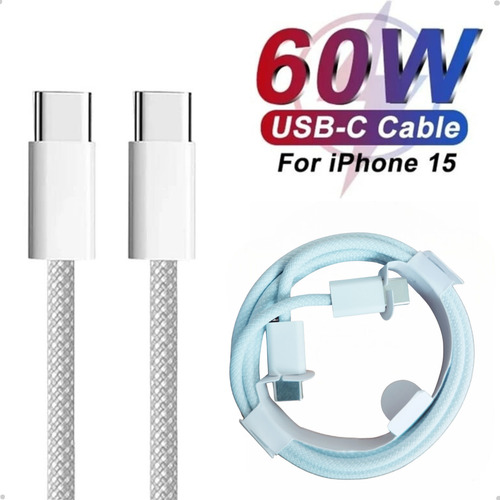 Carregador Turbo 35w Compatível Com iPhone 15 Pro Max + Cabo