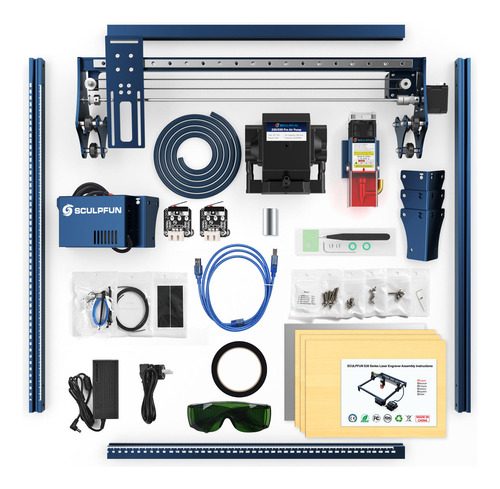 Kit Grabadora Láser Sculpfun S30 Pro 10w