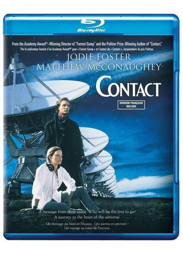 Contacto Contact Jodie Foster Pelicula Blu-ray
