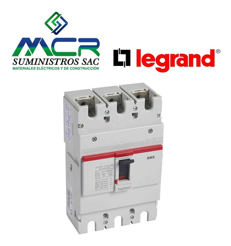 Interruptor Caja Moldeada 3p Fijo 175a 25ka 027114 Legrand