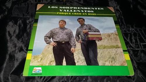 Los Sorprendentes Vallenatos Por Que Creo En Dios Lp 