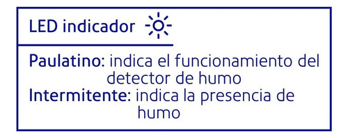 Sensor Detector De Humo Con Alarma Para Techo O Pared Volteck ALHU-132
