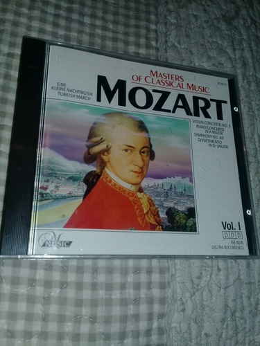 Cd Mozart - Master Of Classical Music