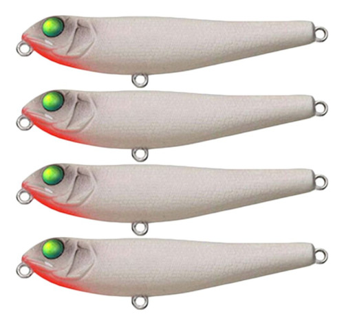 Cebos Tipo Lápiz Minnow Lures Fish Hooks Con Bola De Acero