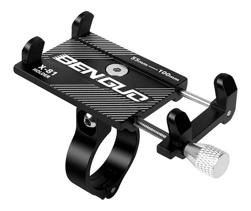 Soporte Teléfono Celular 360 Aluminio Metal Moto O Bicicleta