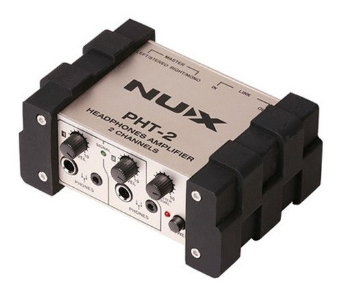 Imagen 2 de 6 de Amplificador De Auriculares 2 Canales Nux Pht-2