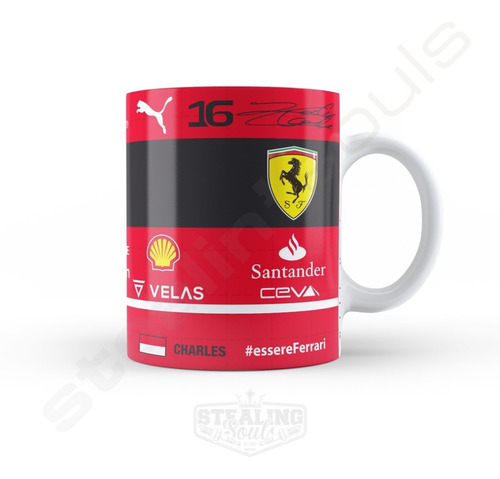 Taza Fierrera - Charles Leclerc #07 | Formula 1 / Ferrari F1