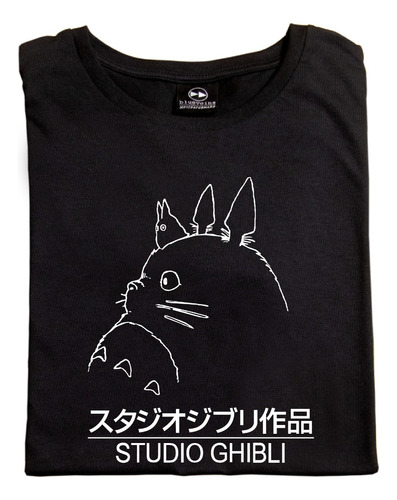 Remera  Totoro Estudio Ghibli