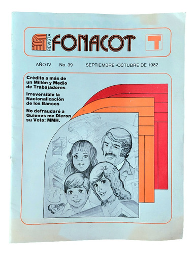 Revista Antigua Fonacot De Octubre De 1982