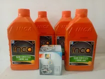 Comprar Combo 4 Aceite Inca Sae 15w40 Semi Sintético Y Filtro Aceite